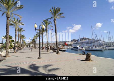 harbour, Cartagena, Spain Stock Photo