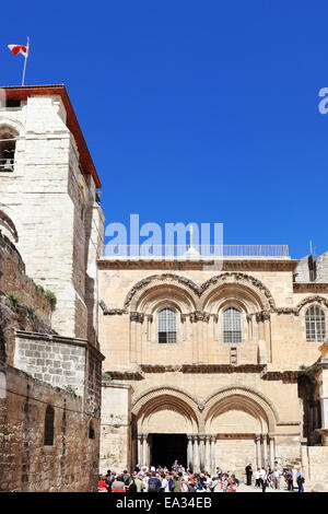 Church of the Holy Sepulchre in Jerusalem Stock Photo