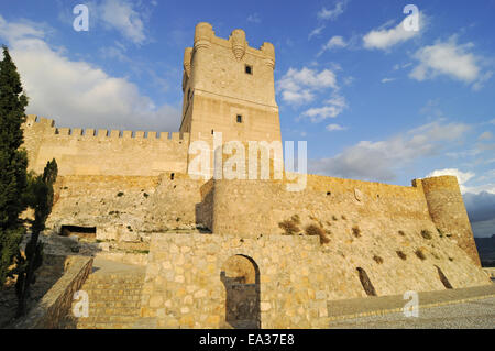 Castillo de la Atalaya, castle, Villena, Spain Stock Photo