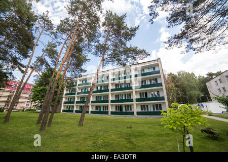 Hotel building, Brest region, Belarus Stock Photo