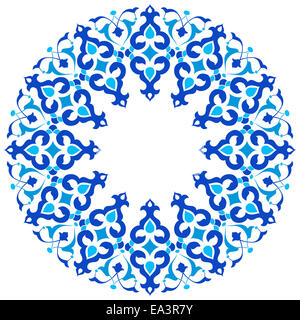 Ottoman motifs design series with thirty-three version Stock Photo