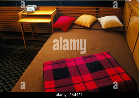 Bed couch of Erich Mielke, Stasi Museum, Berlin, Germany Stock Photo