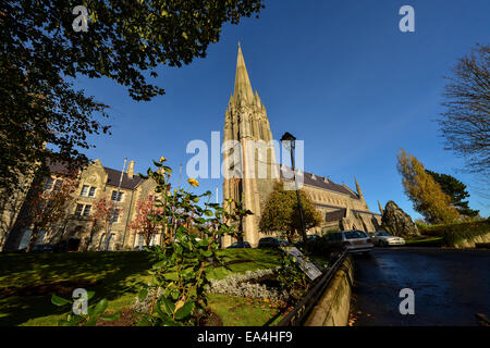 Stock Photo - Exterior of St Eugene's Cathedral, completed in 1873. Photo: George Sweeney/Alamy Stock Photo