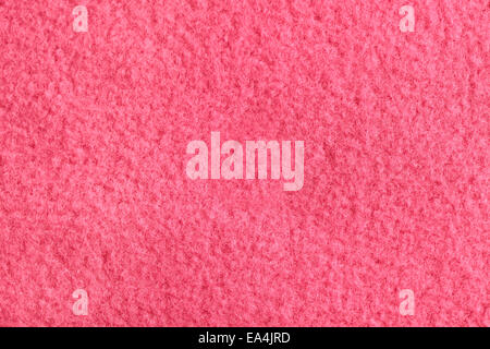 Red fleece detail as a background image Stock Photo