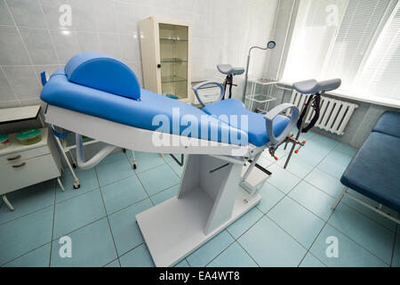 Gynecology in the clinic gynecology room, interior of the genicology ...