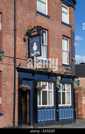 The Fat Cat pub, Kelham Island, Sheffield, a 'real ale' brewery Stock Photo