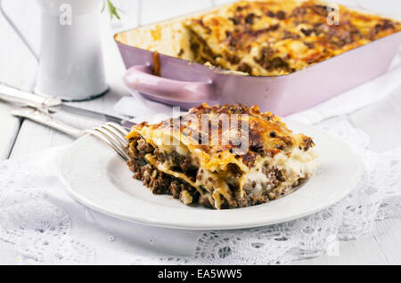 lasagne Stock Photo