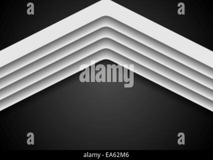 Abstract corporate background with arrows Stock Photo