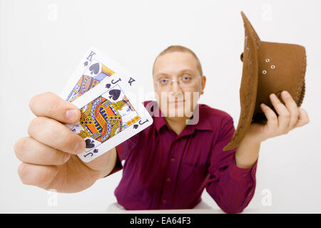 Gambler Stock Photo