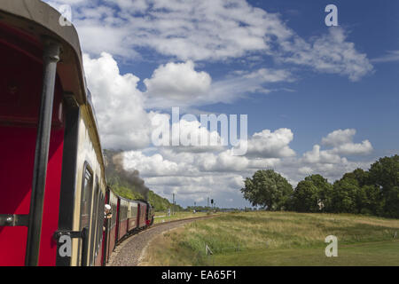 narrow-gauge railroad Stock Photo