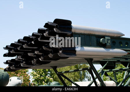 parts of the Soviet military machine Stock Photo