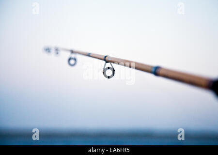 Italy, Puglia, TA, Ginosa, Marina di Ginosa, Italian Fishing Rod Stock Photo