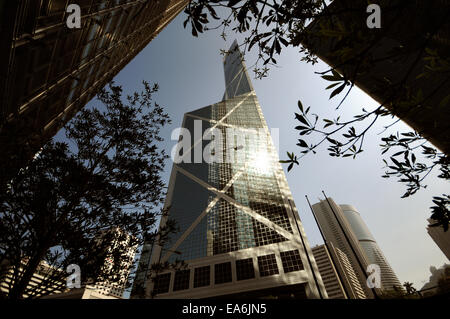 Bank of China Tower, Hong Kong, China Stock Photo