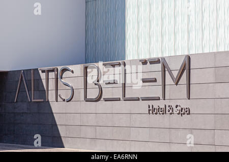 Altis Belem Hotel and SPA. Five star hotel near the Belem District of Lisbon in Portugal, world heritage monuments and museums Stock Photo