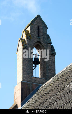 The bellcote, St. John the Baptist Church, Westwood Heath, Coventry, West Midlands, England, UK Stock Photo