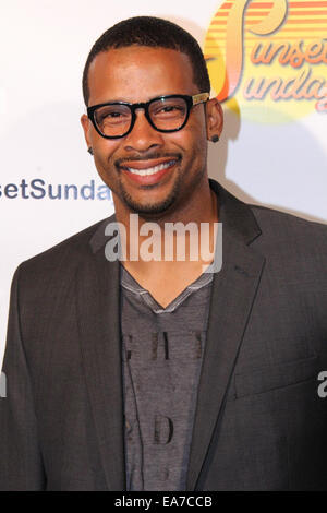 Official Launch of Sunset Sundays  Featuring: Trae Ireland Where: Los Angeles, California, United States When: 05 May 2014 Stock Photo