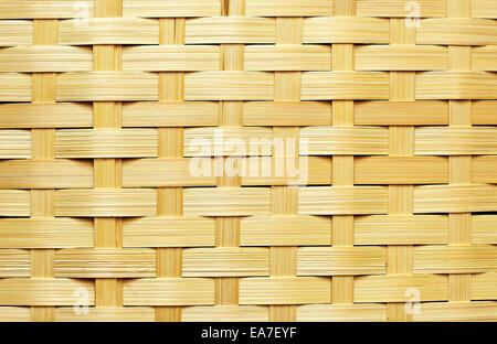 Mat of straw tapes for background Stock Photo