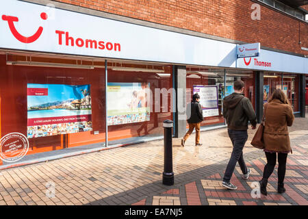 Thomson Holidays travel agent, Maidenhead, Berkshire, England, GB, UK. Stock Photo