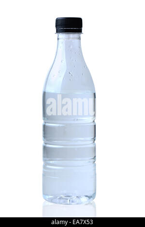 bottle of water with clipping path Stock Photo