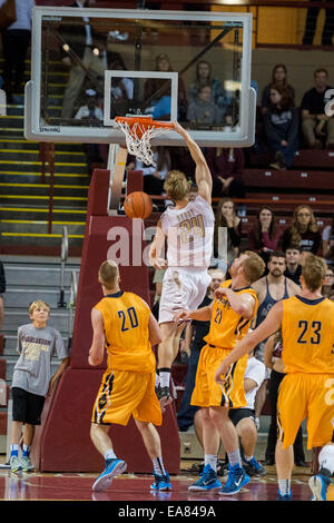 Charleston, SC, USA. 8th Nov, 2014. College of Charleston G Canyon Barry (24) during the NCAA Basketball game between Emory University and the College of Charleston at TD Arena on November 8, 2014 in Charleston, South Carolina.College of Charleston defeats Emory XX-XX. Credit:  Cal Sport Media/Alamy Live News Stock Photo