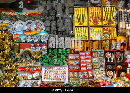 Souvenirs market. Wangfuging Street. Beijing. China Stock Photo