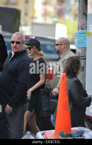 Taylor Swift leaving her gym in Soho  Featuring: Taylor Swift Where: Manhattan, New York, United States When: 06 May 2014 Stock Photo