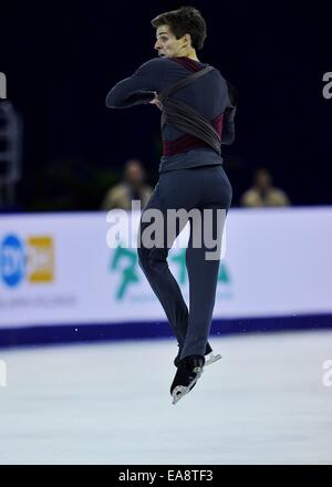 Shanghai, Popular Republic of China. 8th Nov, 2014. Participating men, RICHARD DORNBUSH (USA) second position of the Lexus Shanghai ISU Grand Prix at Oriental Sport Center in Shanghai est China. Credit:  Marcio Machado/ZUMA Wire/Alamy Live News Stock Photo