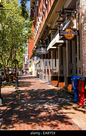 The Hard Rock Cafe in Nashville TN Stock Photo