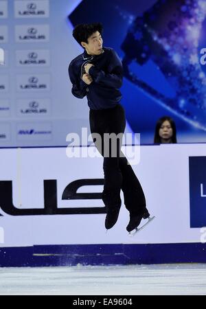 Shanghai, Popular Republic of China. 8th Nov, 2014. Participating men, KEIJI TANAKA (JAPAN) during the Lexus Shanghai ISU Grand Prix at Oriental Sport Center in Shanghai est China. © Marcio Machado/ZUMA Wire/Alamy Live News Stock Photo