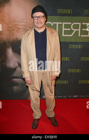 Premiere of the movie 'Stereo' at Cinema Muenchner Freiheit.  Featuring: Rainer Bock Where: Munich, Germany When: 07 May 2014 Stock Photo