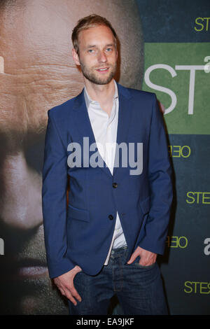 Premiere of the movie 'Stereo' at Cinema Muenchner Freiheit.  Featuring: Maximilian Erlenwein Where: Munich, Germany When: 07 May 2014 Stock Photo