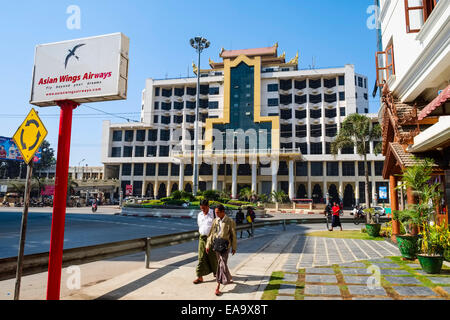 Main Station in Mandalay, Myanmar Stock Photo