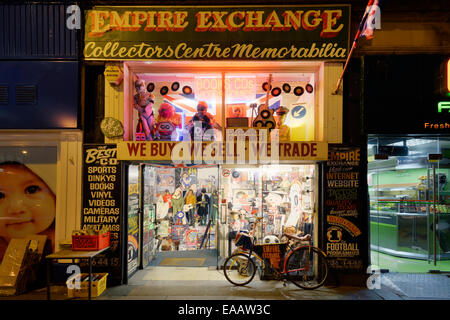 Empire Exchange located on Newton Street in the Piccadilly area of Manchester at night. Stock Photo