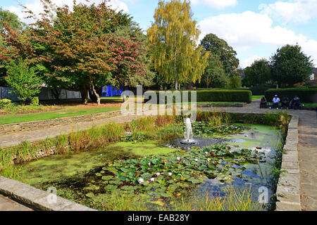 Southall Manor House Gardens, The Green, Southall, London Borough of Ealing, Greater London, England, United Kingdom Stock Photo