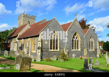 St Andrew's Church, High Street, Sonning-On-Thames, Berkshire, England, United Kingdom Stock Photo