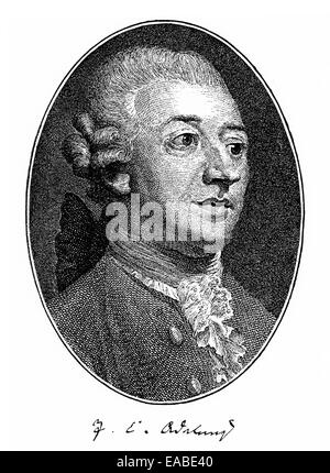 Johann Christoph Adelung Stock Photo Alamy