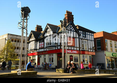 The One Bell Pub, High Street, Watford, Hertfordshire, England, United Kingdom Stock Photo