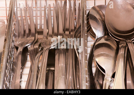 Metal Cutlery Stock Photo