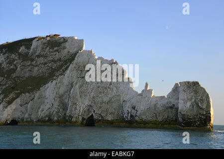 The Needles, Isle of Wight, England, United Kingdom Stock Photo