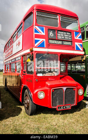 The AEC Routemaster, a famous double-decker bus, was designed by London ...