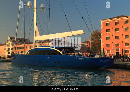 Sailing Yacht Nativa Stock Photo