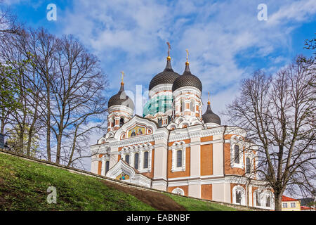 Alexander Nevsky Cathedral  Tallinn Estonia Stock Photo