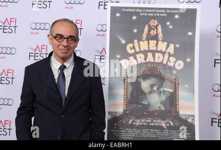 Hollywood, California, USA. 10th Nov, 2014. Giuseppe Tomatore at arrivals for CINEMA PARADISO at AFI FEST 2014, The Dolby Theatre, Hollywood, CA November 10, 2014. Credit:  Dee Cercone/Everett Collection/Alamy Live News Stock Photo