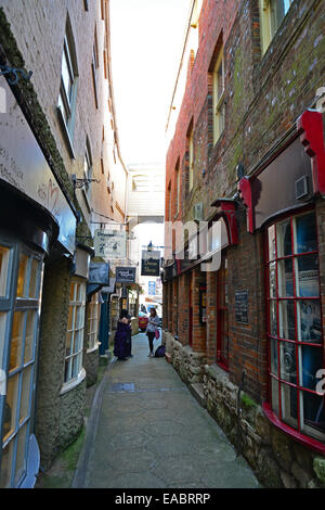 Historic Watchbell Lane, Newtown, Isle of Wight, England, United Kingdom Stock Photo
