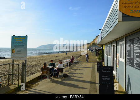 The Beach Shack, Western Esplanade, Sandown, Isle of Wight, England, United Kingdom Stock Photo