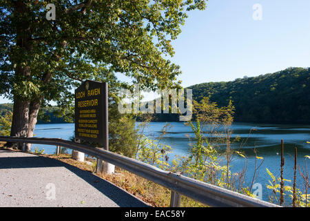 Loch Raven Reservoir in Baltimore County, Maryland USA Stock Photo