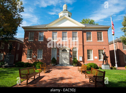 The Talbot County Courthouse in Easton, Maryland USA Stock Photo