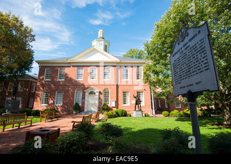 The Talbot County Courthouse in Easton, Maryland USA Stock Photo