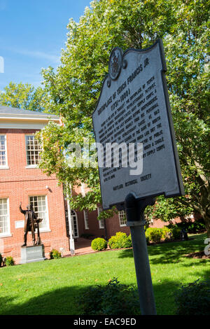 The Talbot County Courthouse in Easton, Maryland USA Stock Photo