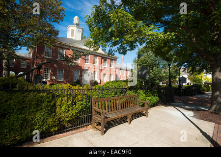 The Talbot County Courthouse in Easton, Maryland USA Stock Photo